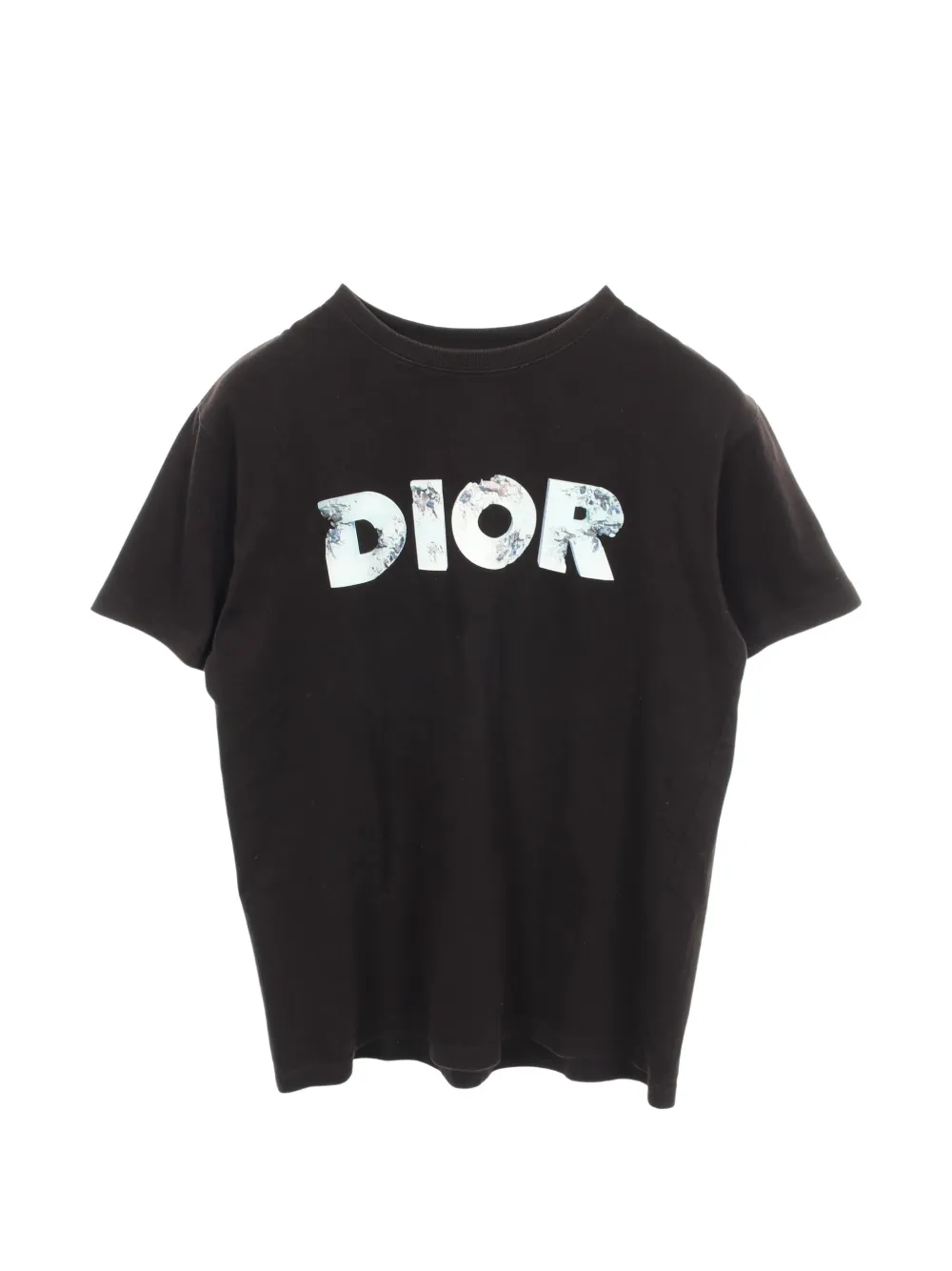 Christian Dior Pre-Owned x Daniel Arsham 2000s logo-print T-shirt