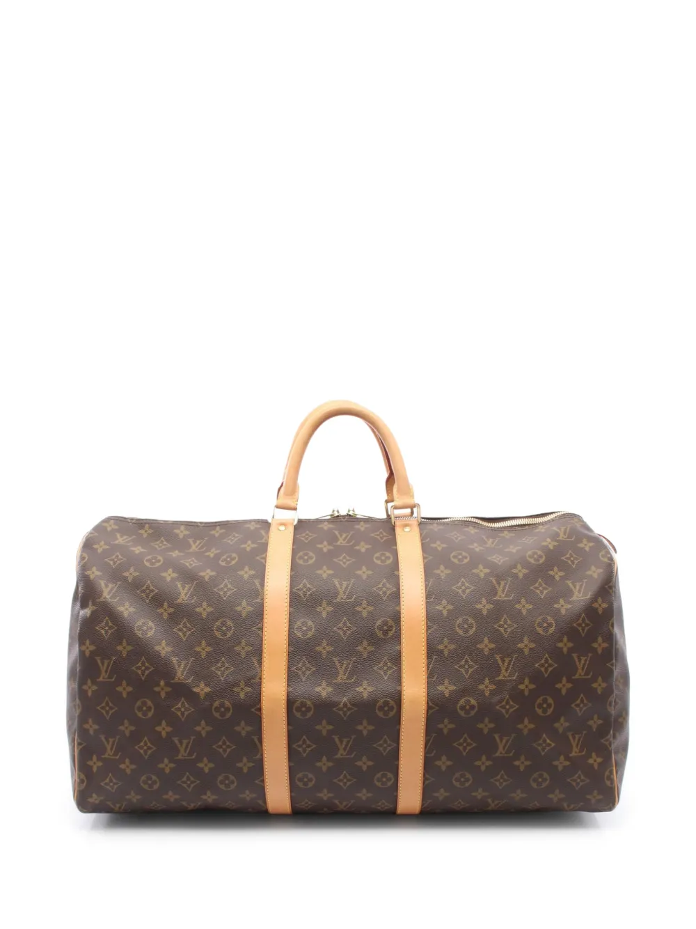 Louis Vuitton Pre-Owned 2001 55 Keepall Monogram luggage bag - Marrone