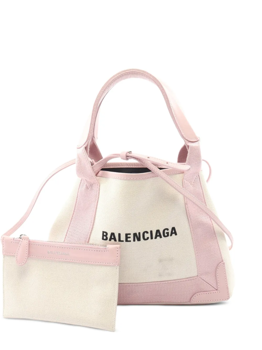 Balenciaga Pre-Owned 2000s Navy Cabas handbag - Toni neutri