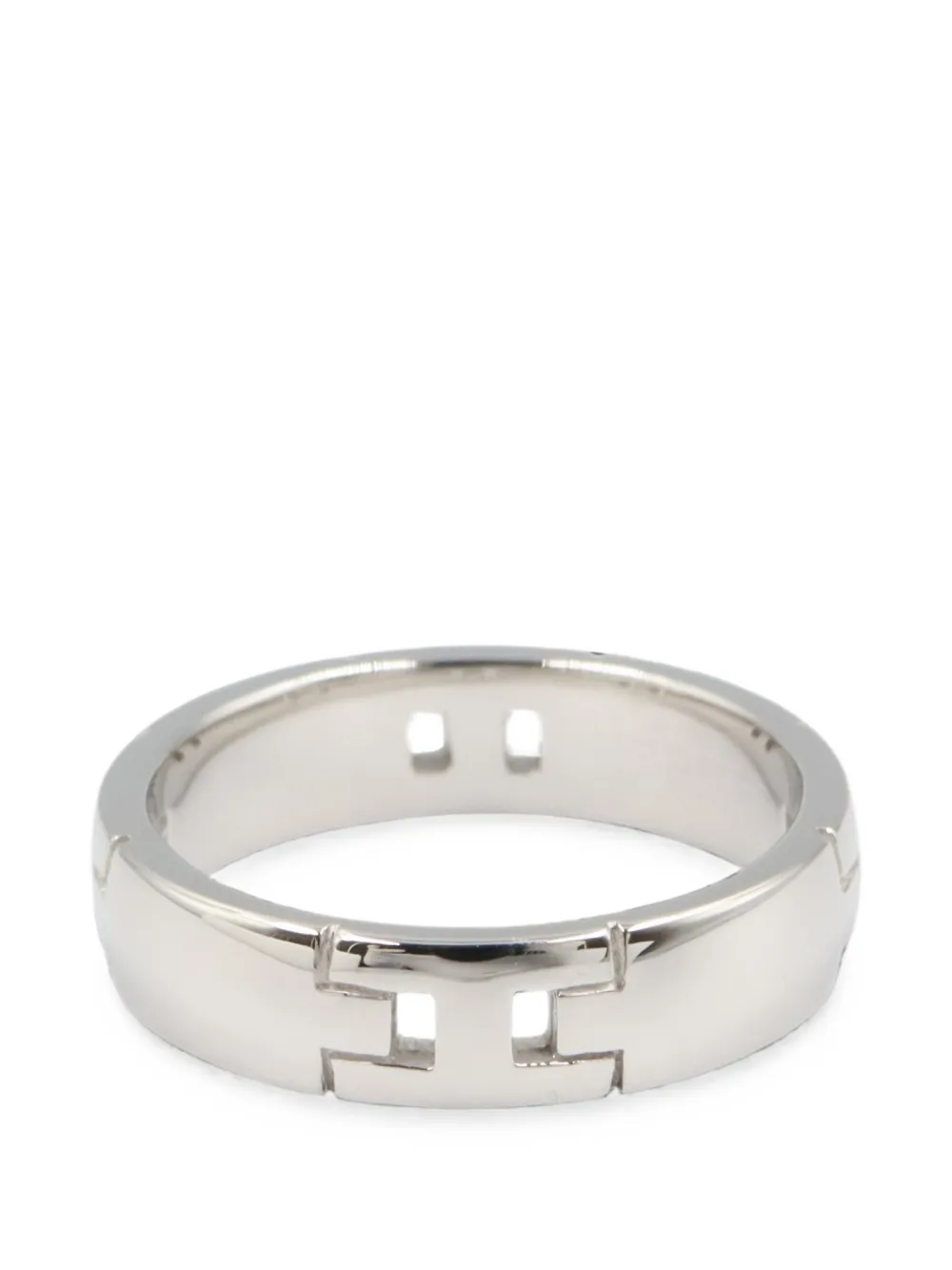 Hermès Pre-Owned 2010s Ever Herakles ring - Argento