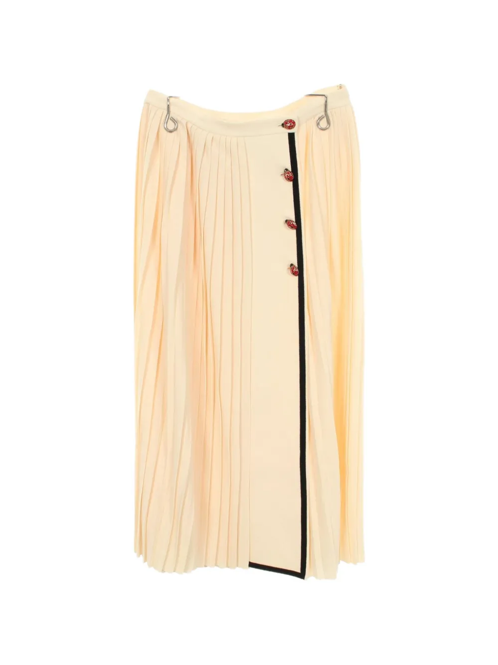 Gucci Pre-Owned 10s Ladybug pleated wrap skirt - Toni neutri
