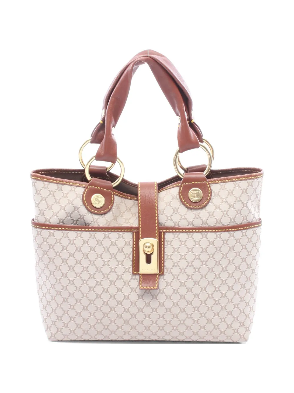 Celine Pre-Owned Macadam tote bag - Nude