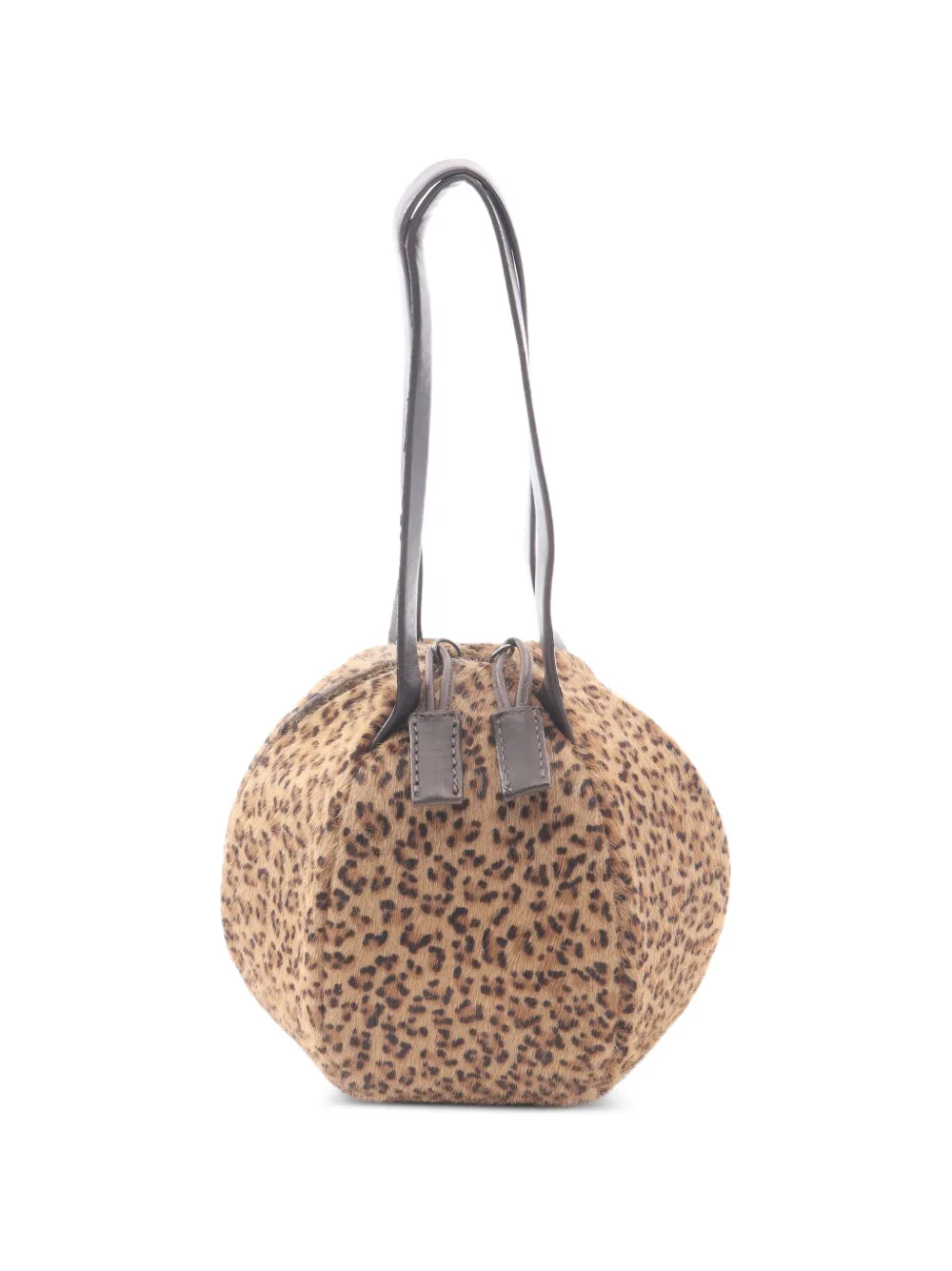 Bottega Veneta Pre-Owned leopard-print tote bag - Braun