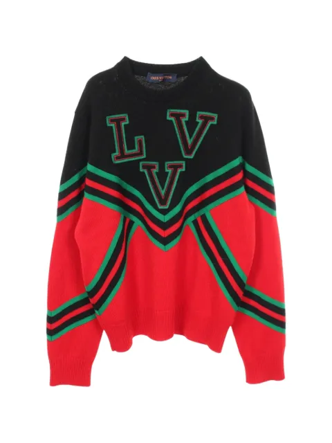 Louis Vuitton Pre-Owned 2000s Amen Break LVV sweater