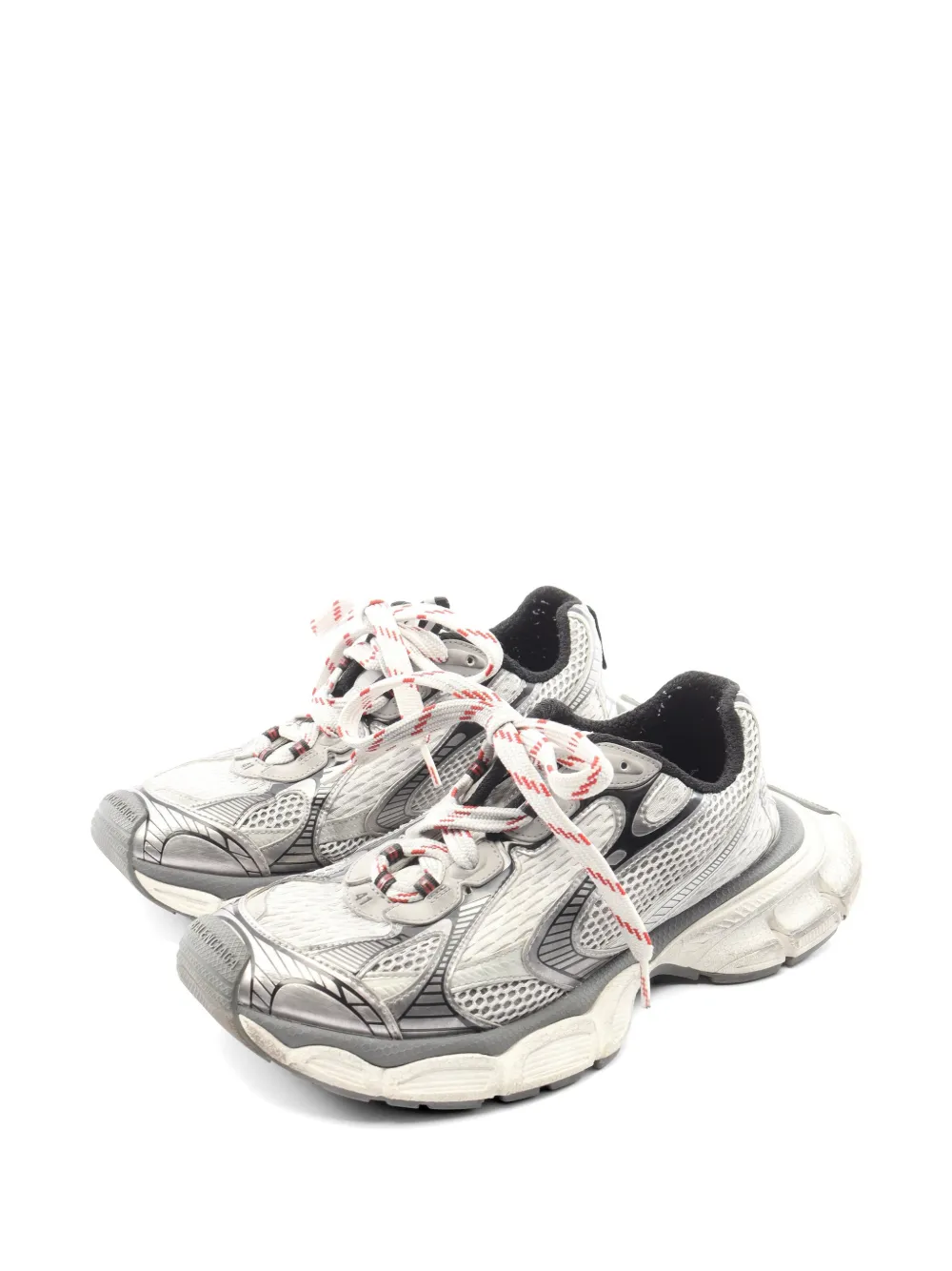 Balenciaga Pre-Owned 3XL panelled sneakers - Grau