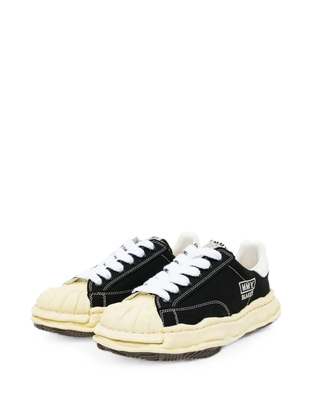 Maison MIHARA YASUHIRO Hank low-top sneakers Zwart