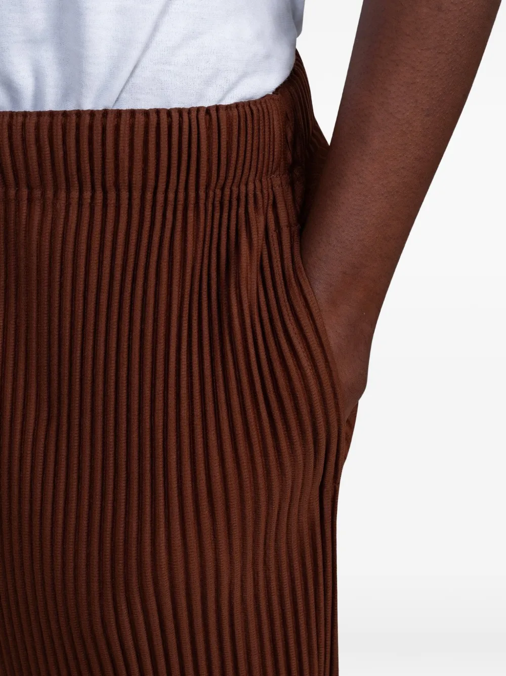 Homme Plissé Issey Miyake Plooibroek Bruin