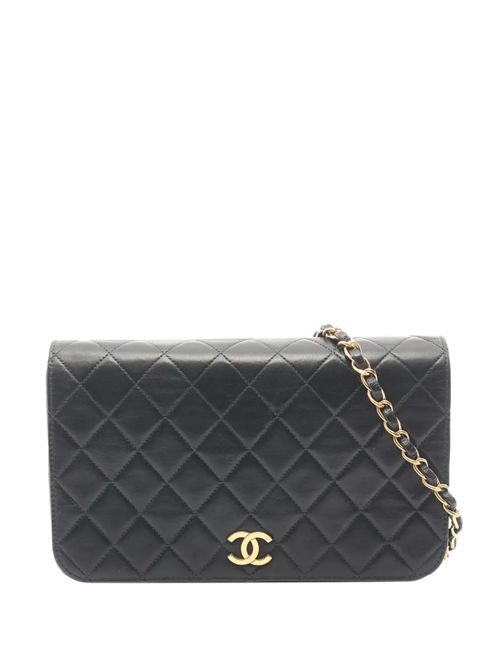 CHANEL Pre-Owned 1997-1999 Lambskin Full Flap shoulder bag - Nero