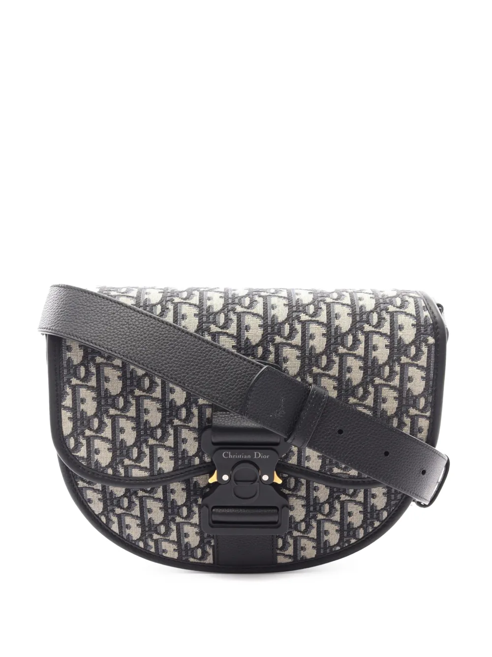 Christian Dior Pre-Owned 2010-2026 Mini Oblique Canvas Gallop crossbody bag - Blu