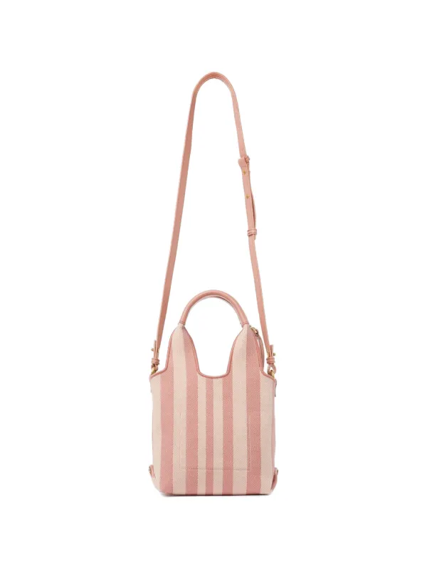 Chloé ストライプ ハンドバッグ | ピンク | FARFETCH JP