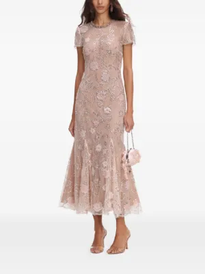 champagne sequin dress mother of the bride LaDivine CB151 Long Formal Color:White Hairband Perfect for weddings maxi embroidered dress casual cute and made