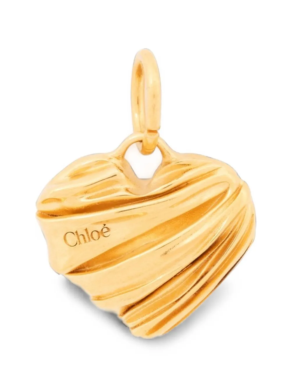 Chloé Pleated Heart charm