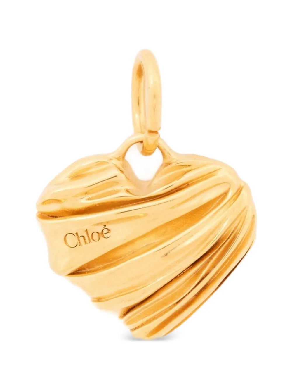 Chloé Pleated Heart charm