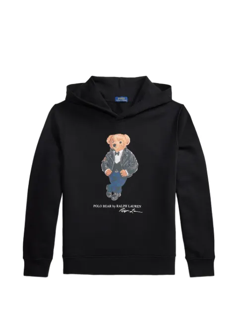 POLO RALPH LAUREN KIDS Polo Bear fleece hoodie
