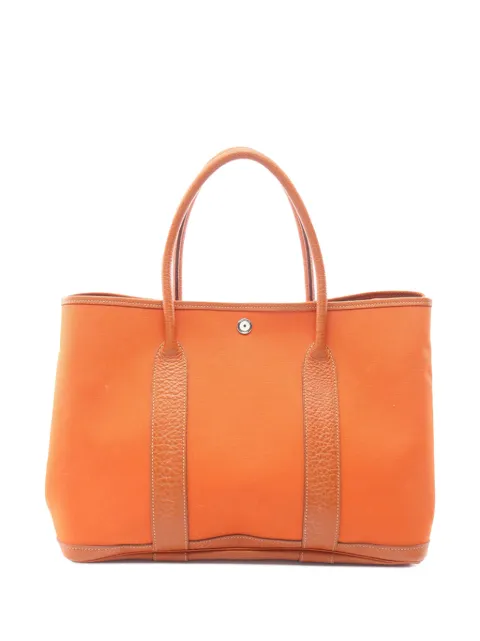 Hermès Pre-Owned 2005 Toile and Negonda Garden Party 36 tote bag