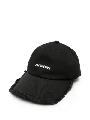 Jacquemus The Gadjo Bucket Hat | Black | FARFETCH