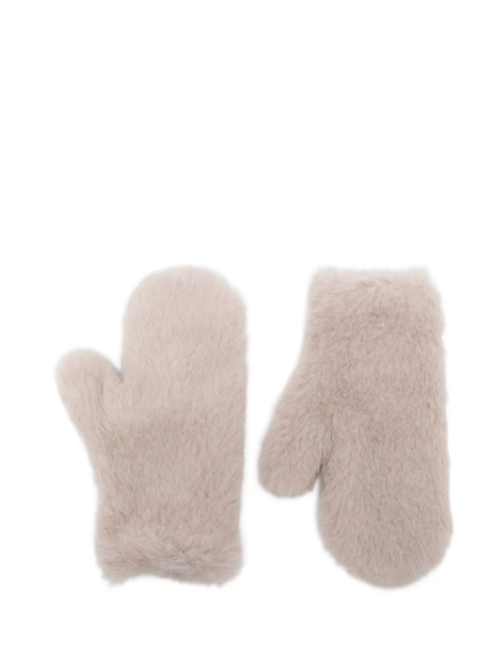Max Mara Ombrato Teddy wanten Beige