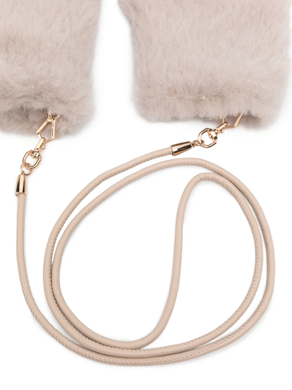 Max Mara Ombrato Teddy wanten Beige