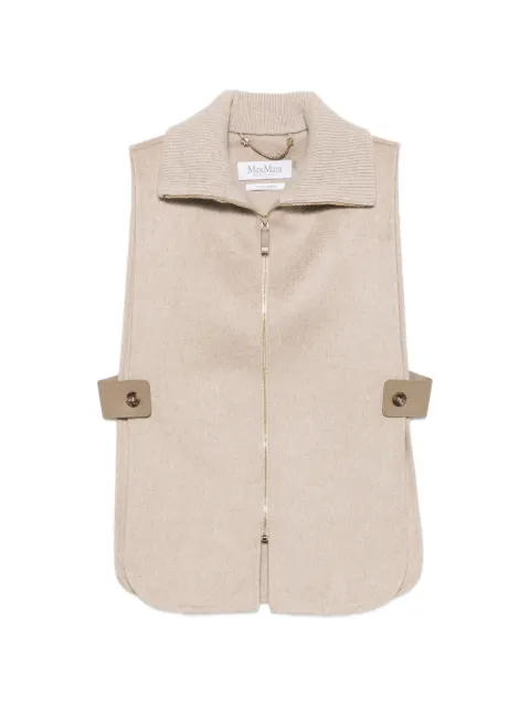 Max Mara Gela cashmere zipped gilet