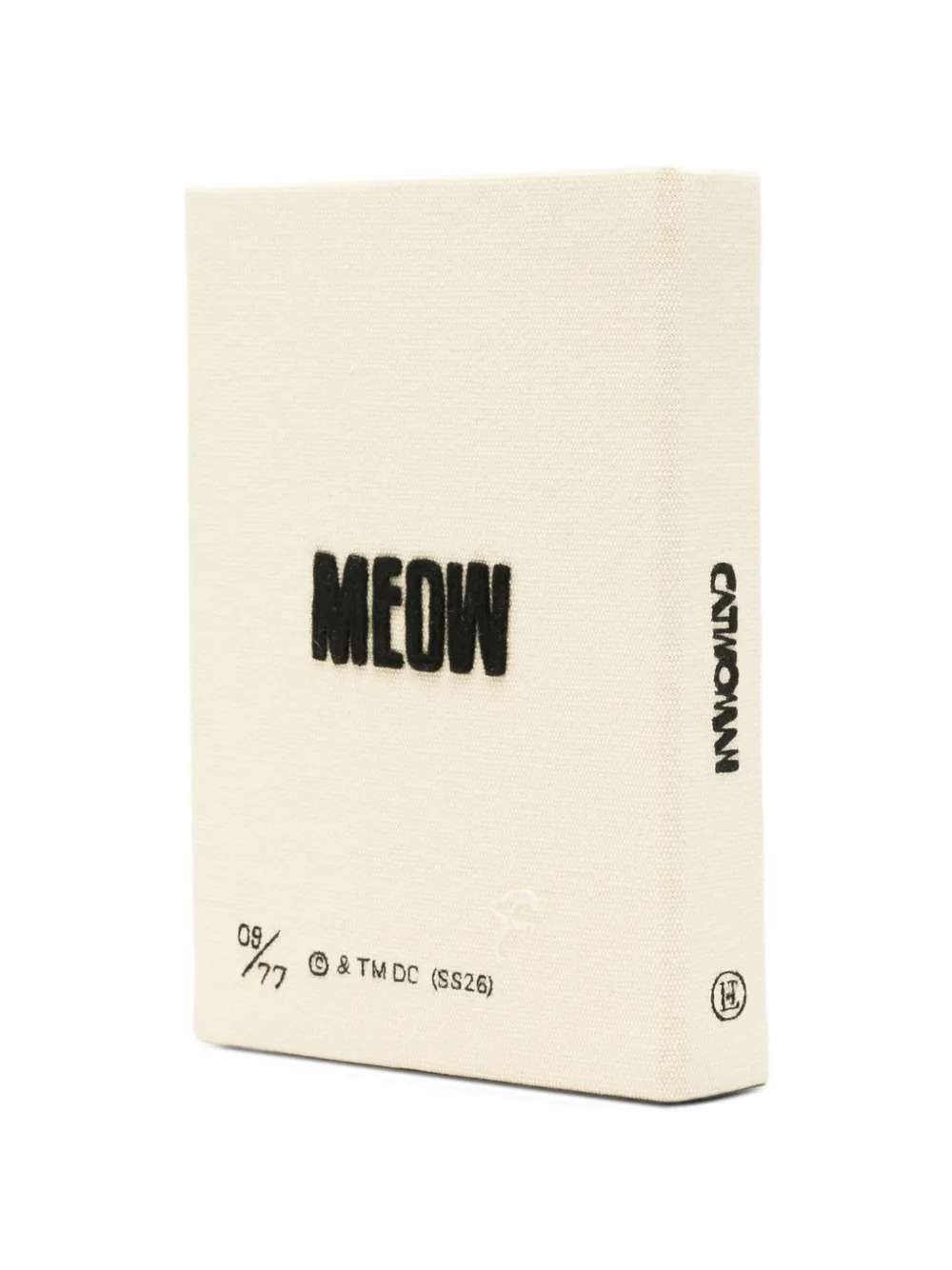 Olympia Le-Tan Catwoman Embroidered Clutch Bag in Neutrals, view 3
