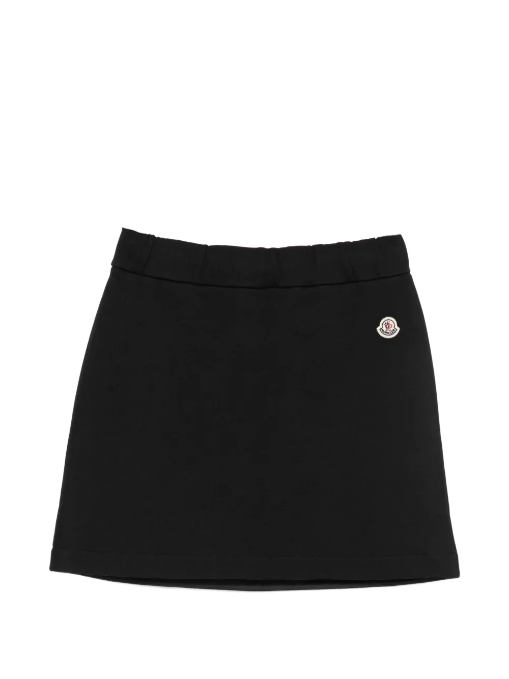 Moncler Enfant Katoenen rok met bloemenafwerking Zwart