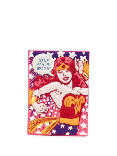 Olympia Le-Tan bolso de mano Wonder Woman bordado