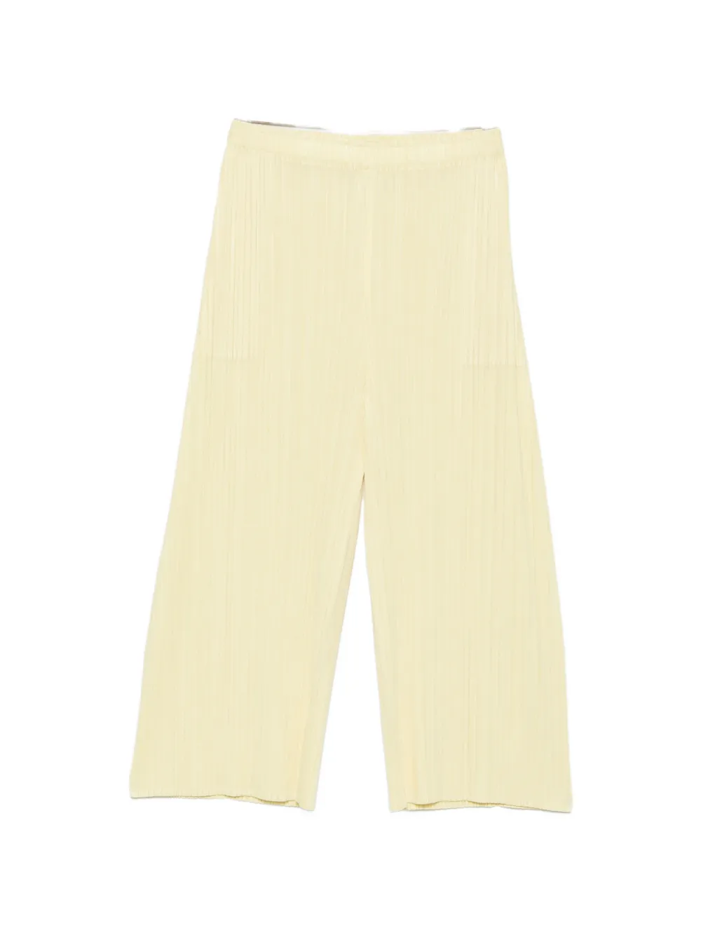Pleats Please Issey Miyake Monthly Colors pleated trousers - Giallo