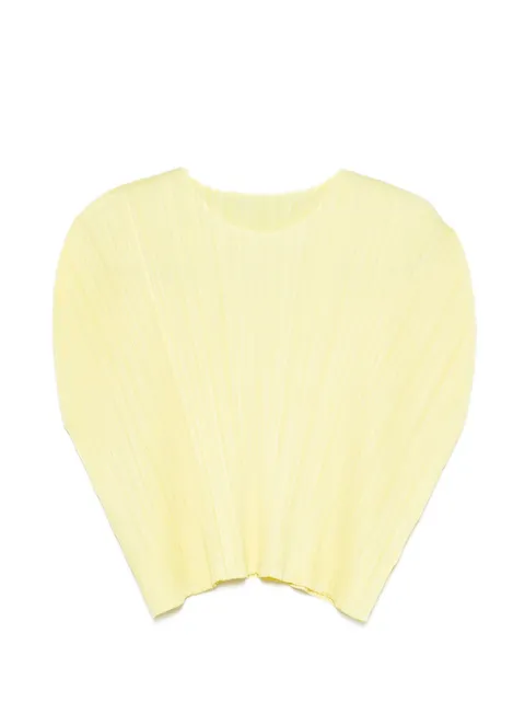 Pleats Please Issey Miyake Monthly Colors July pleated shirt