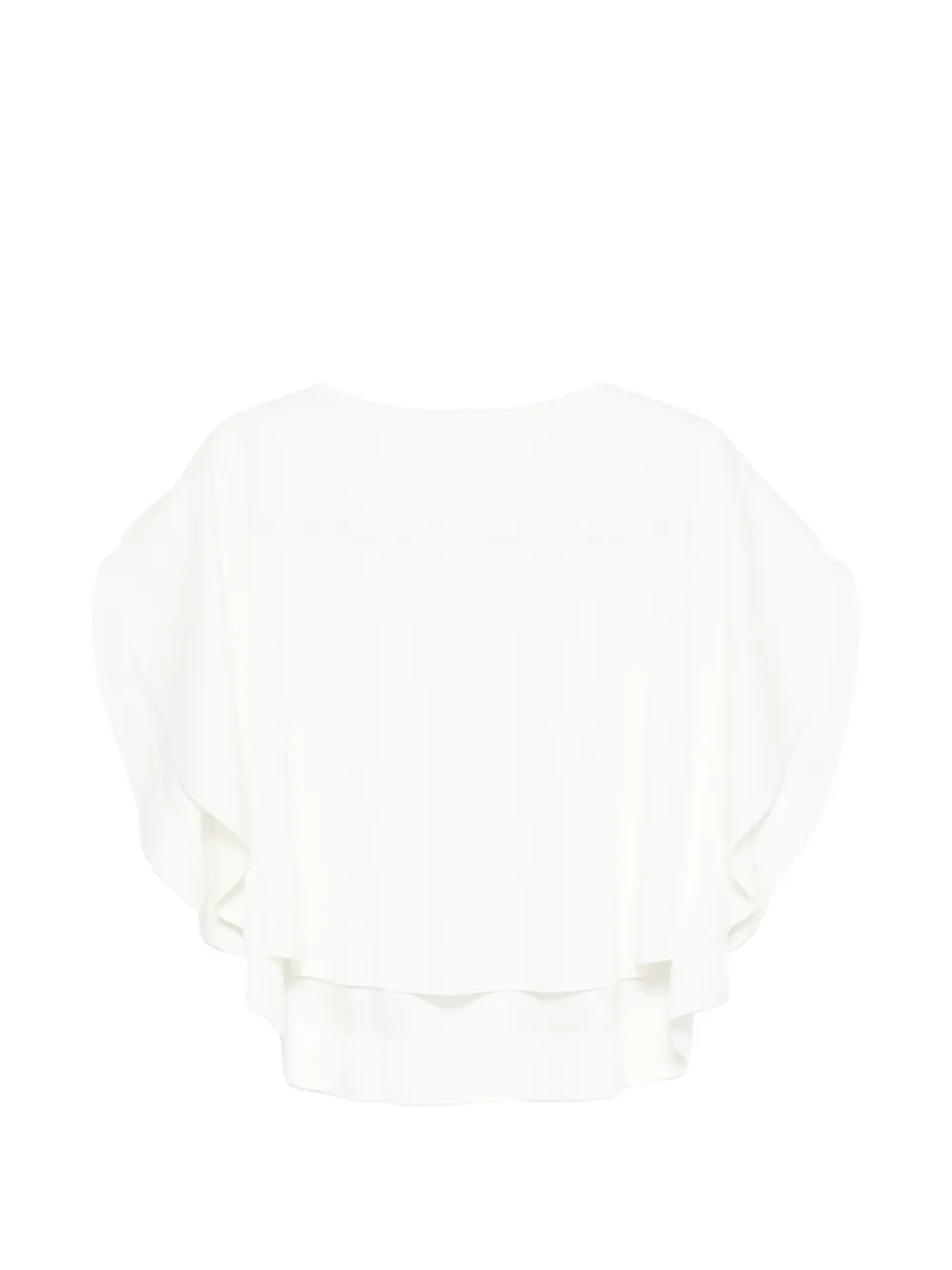 Pleats Please Issey Miyake A-POC Slice pleated top - Bianco