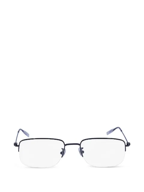 Montblanc lentes rectangulares sin armazón