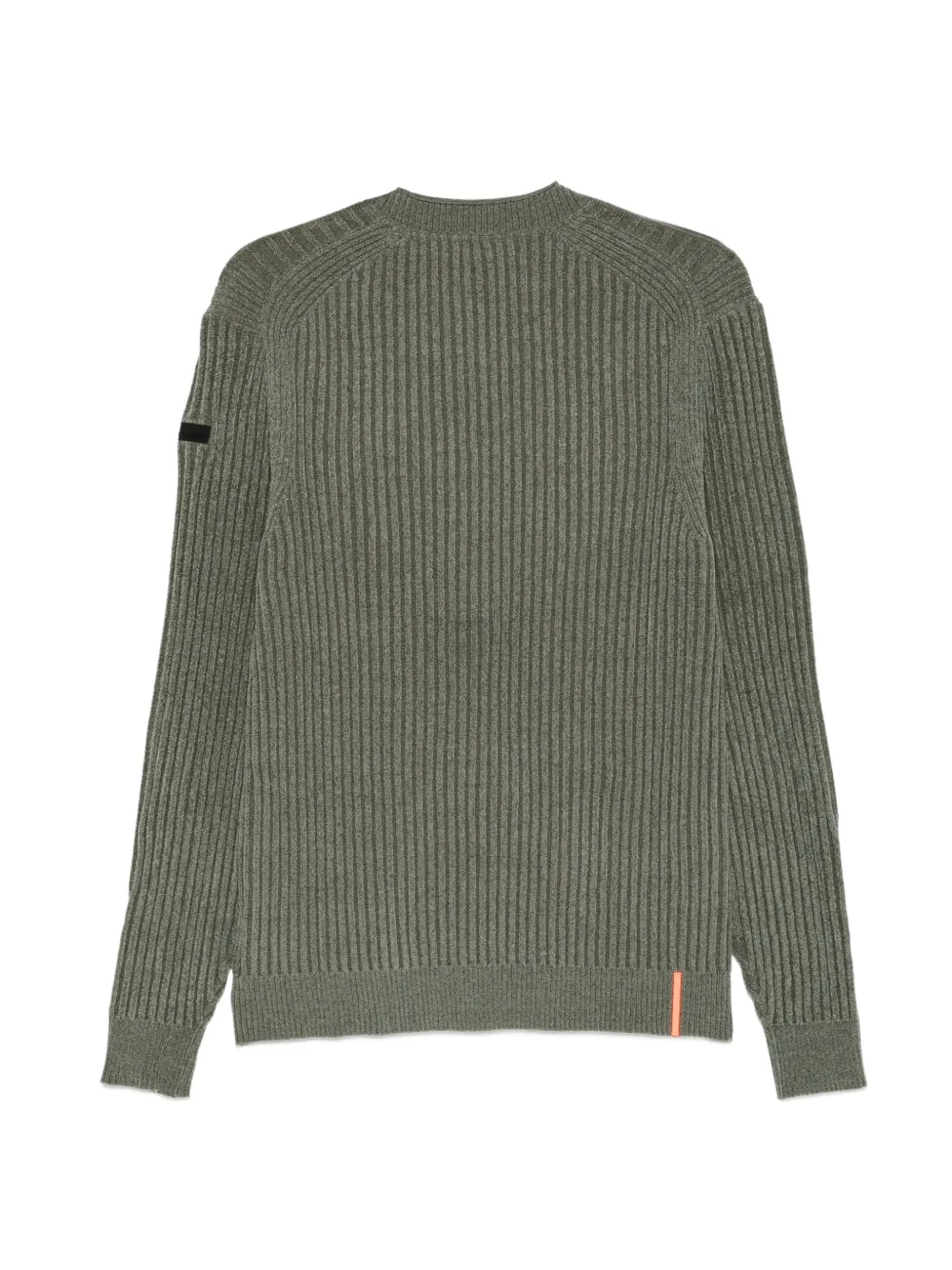 RRD ribbed-knit crew-neck sweater Groen