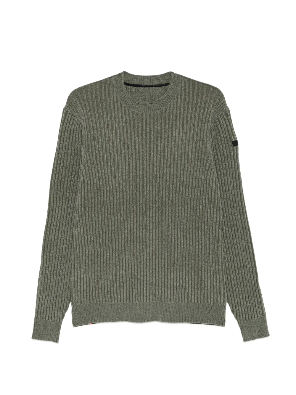 RRD ribbed-knit crew-neck sweater Groen