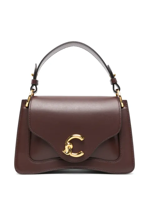 Coccinelle bolsa de hombro con placa del logo