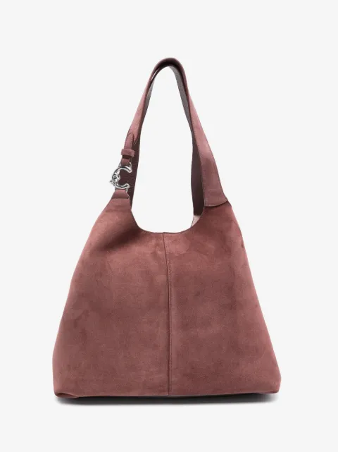 Coccinelle bolsa de hombro de gamuza