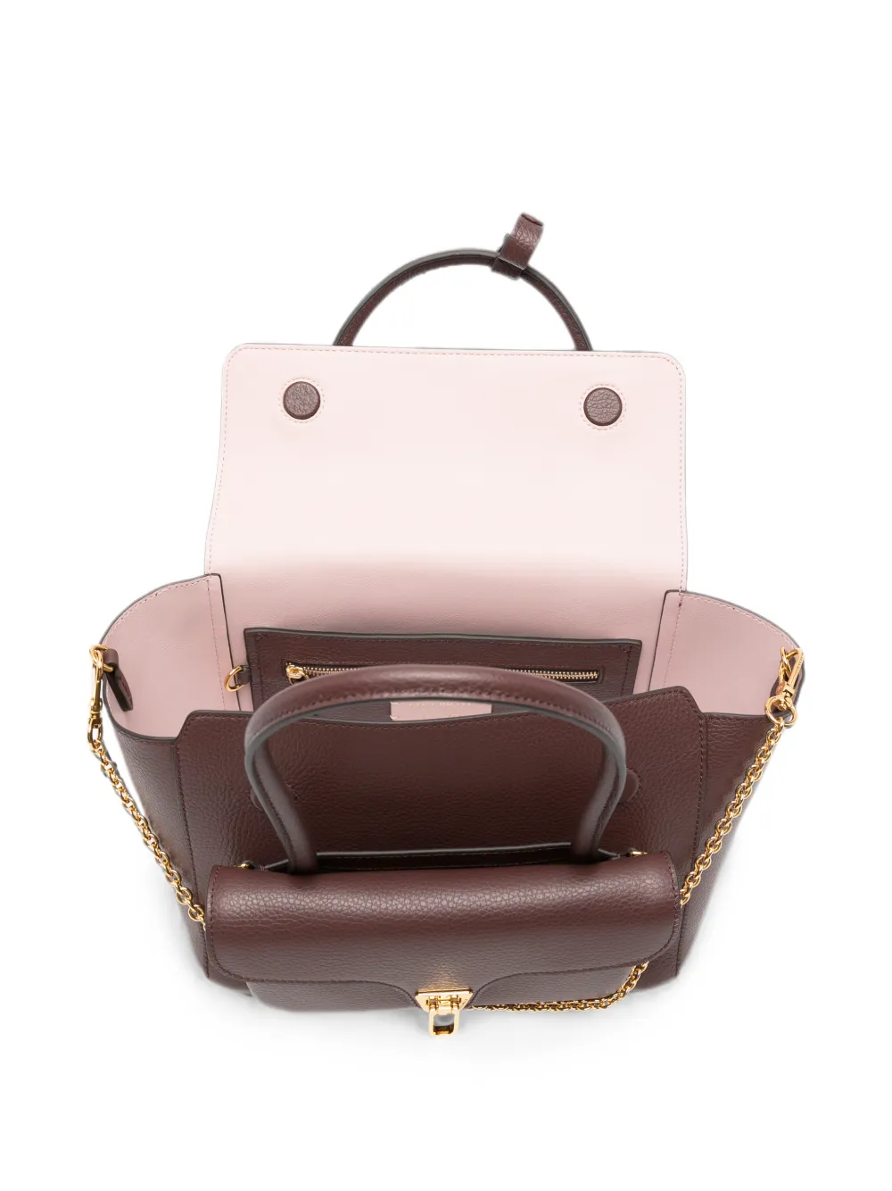 Coccinelle Leren shopper Rood