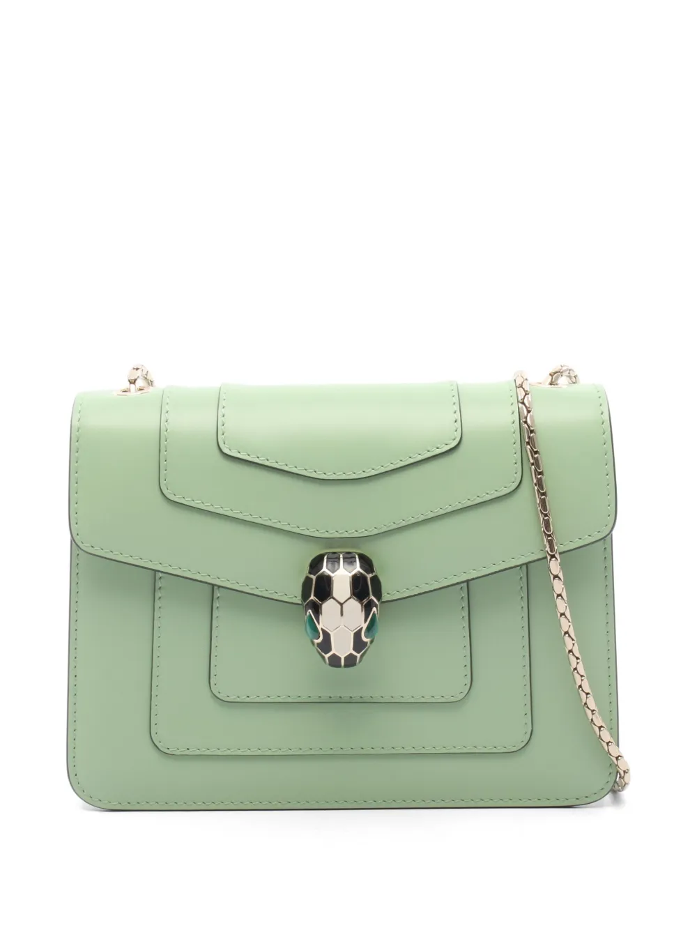 Bvlgari Pre-Owned 2010s Serpenti Forever shoulder bag - Verde