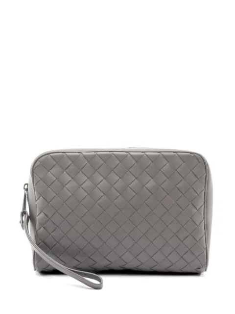 Bottega Veneta Pre-Owned Intrecciato leather clutch bag