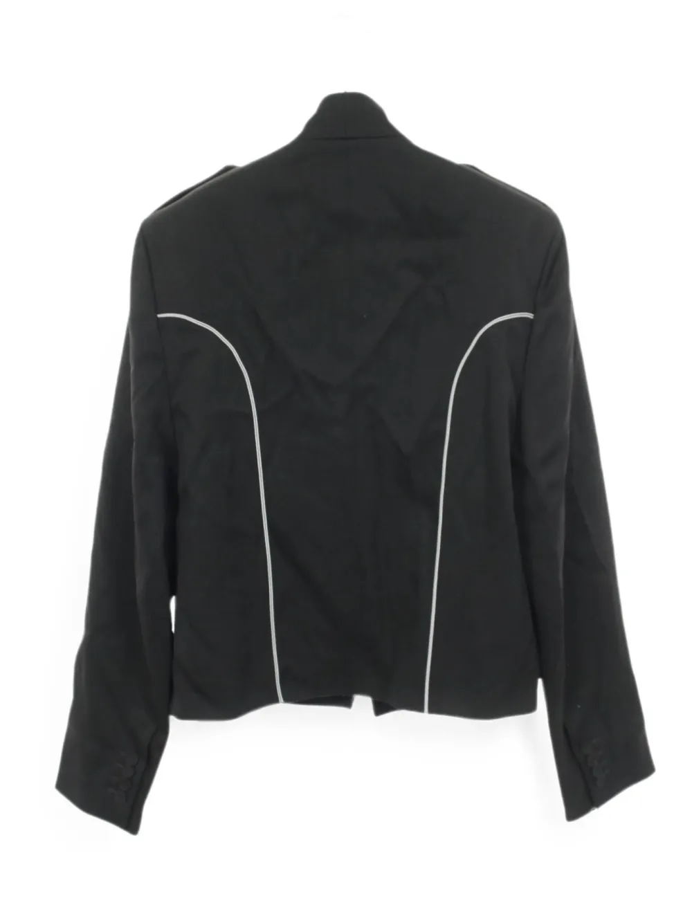 Pre-owned Dior 2010s X Peter Doig Napoleon Wool Jacket In Black