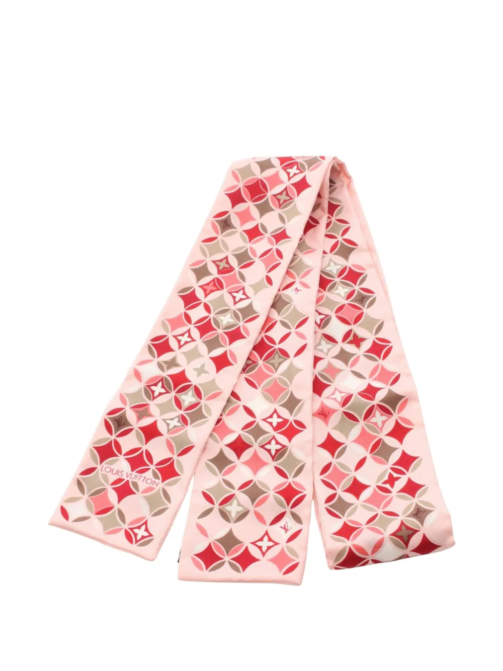 Louis Vuitton Pre-Owned 2010s geometric-print scarf - Rosa
