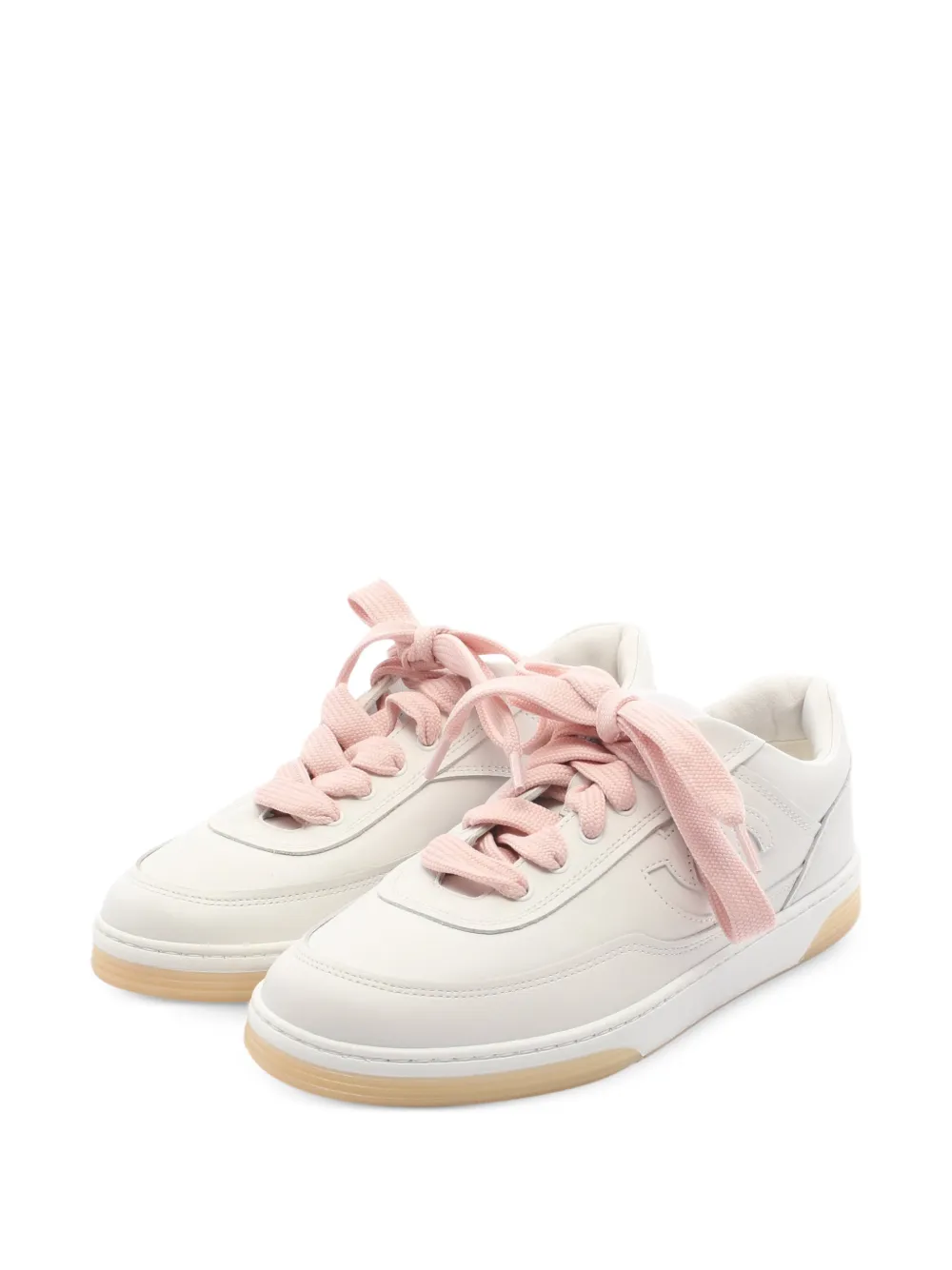CHANEL Pre-Owned 1986-1988 Coco Mark sneakers - Weiß