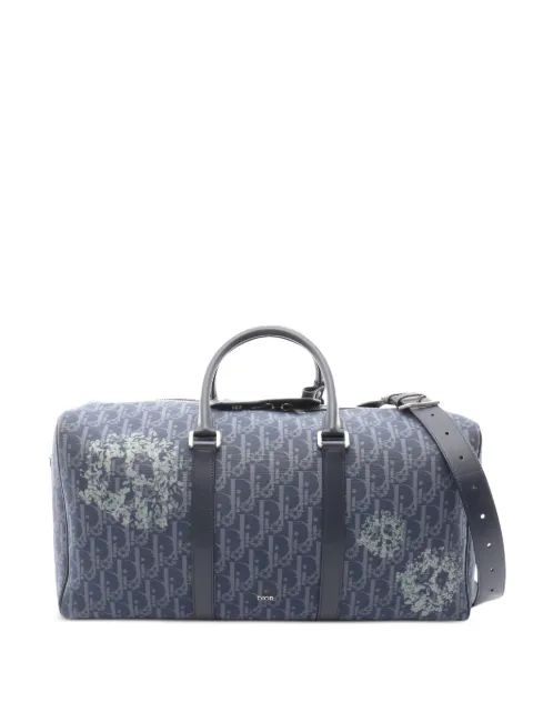 Christian Dior Pre-Owned x Ⅾenim Tears 50 Rango Oblique Peace Boston bag 