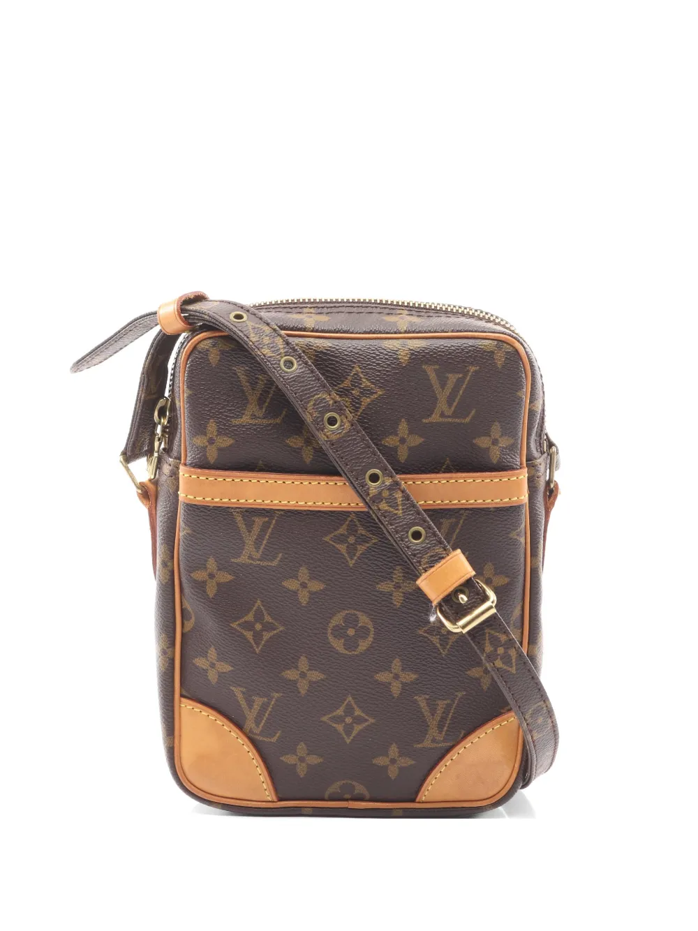 Louis Vuitton Pre-Owned 2001 Danube Monogram shoulder bag - Marrone