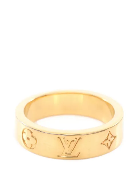 Louis Vuitton Pre-Owned 2023 Monogram engraved ring