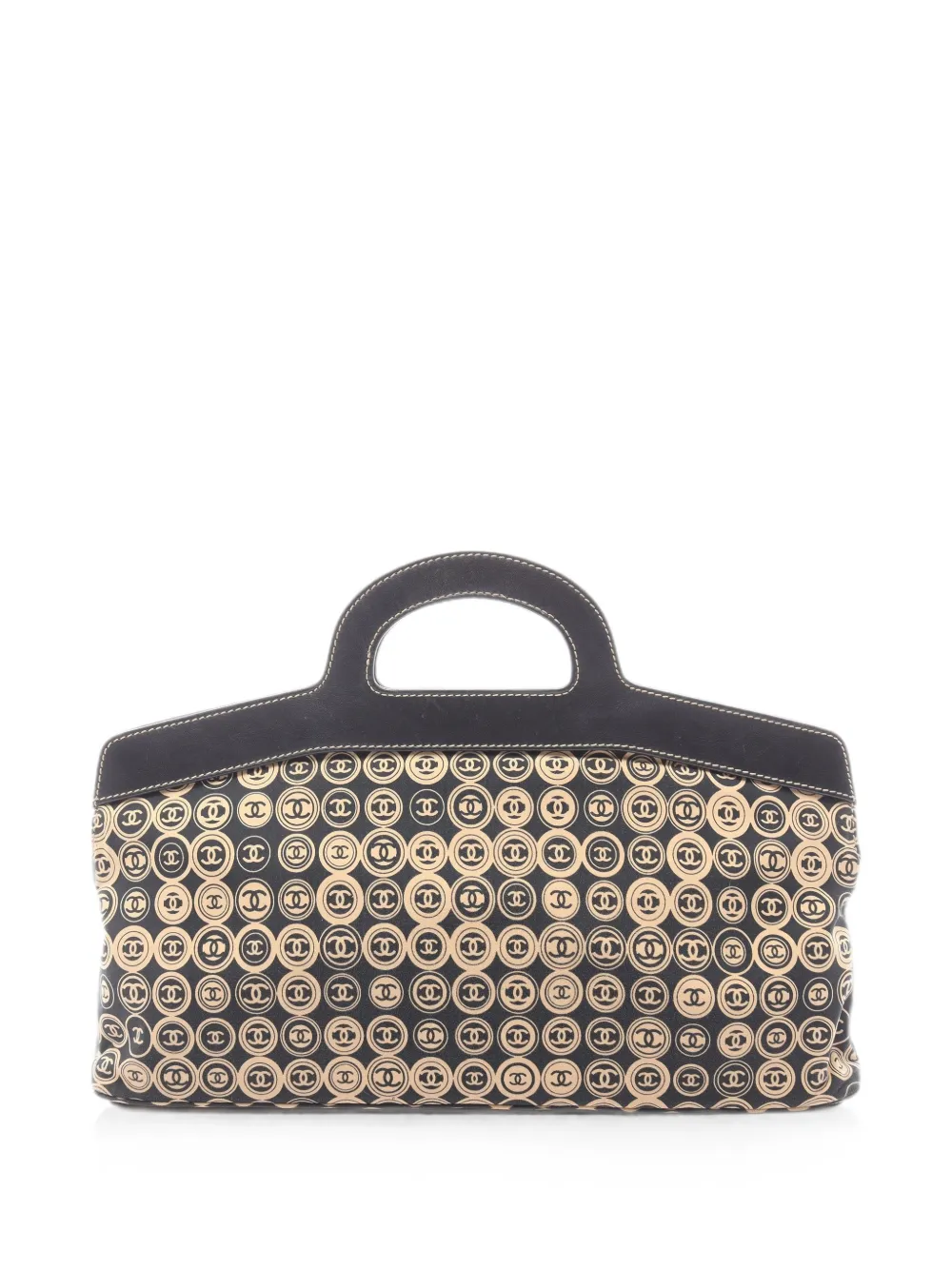 CHANEL Pre-Owned 2003-2004 CC-logo handbag - Nero