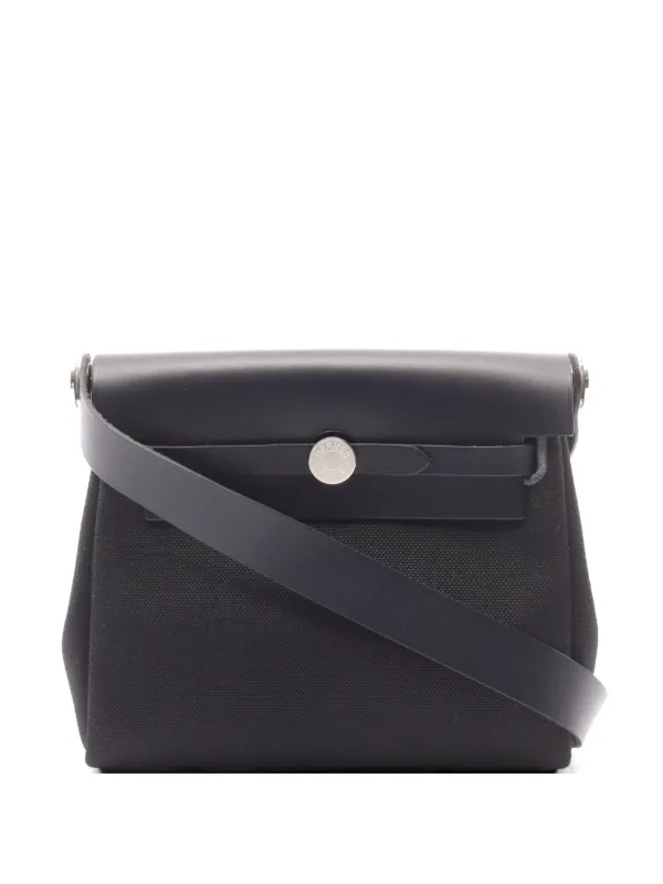 Hermès Pre-owned 2025 Mini Airbag Zip Crossbody Bag in Black