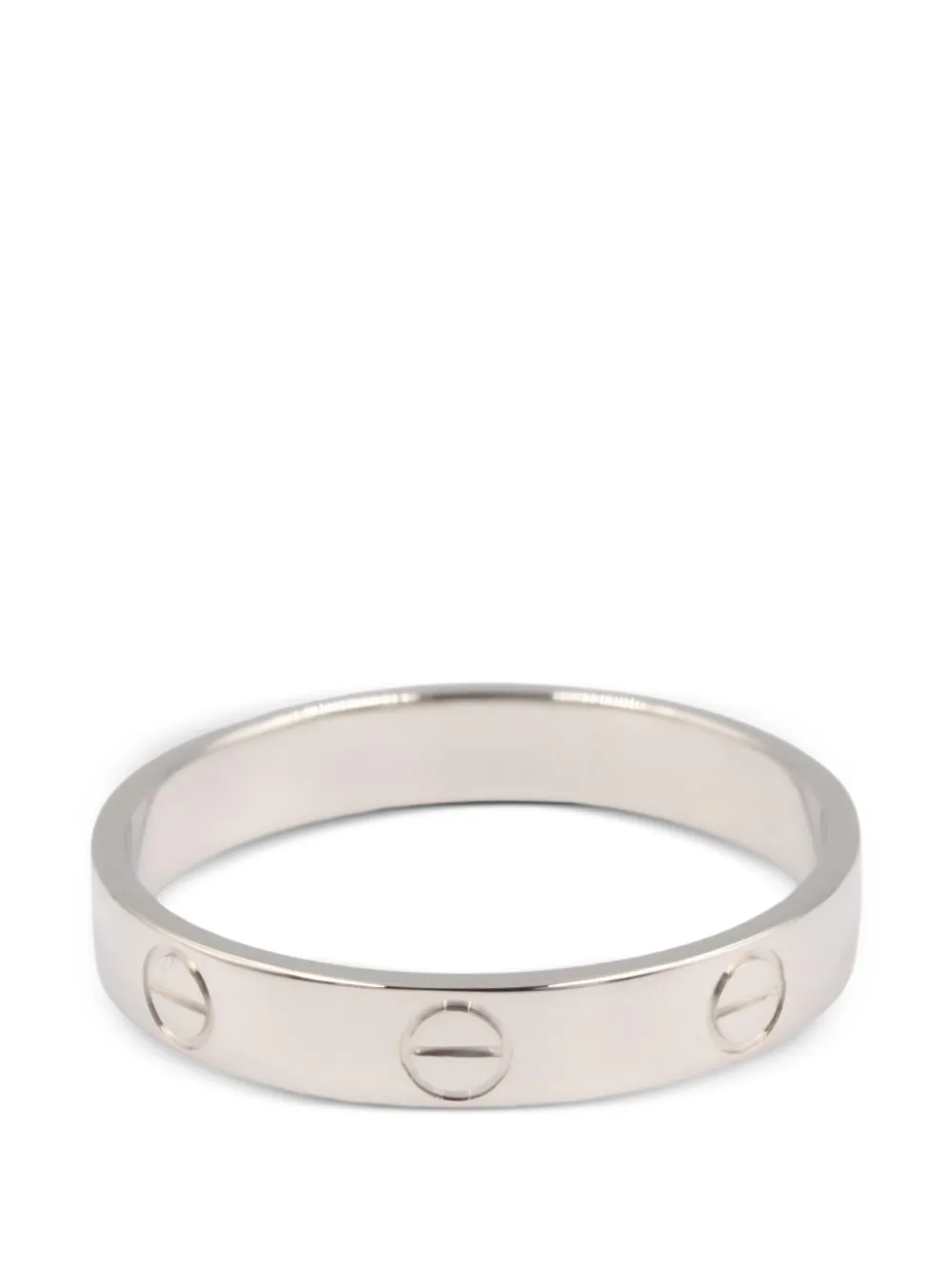 Cartier 2010s mini Love ring - Silber