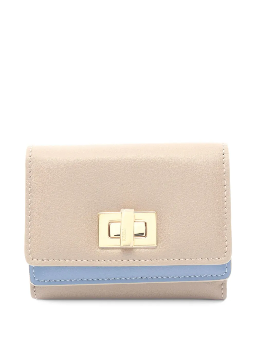 Fendi Pre-Owned 2020s Way leather wallet - Nude
