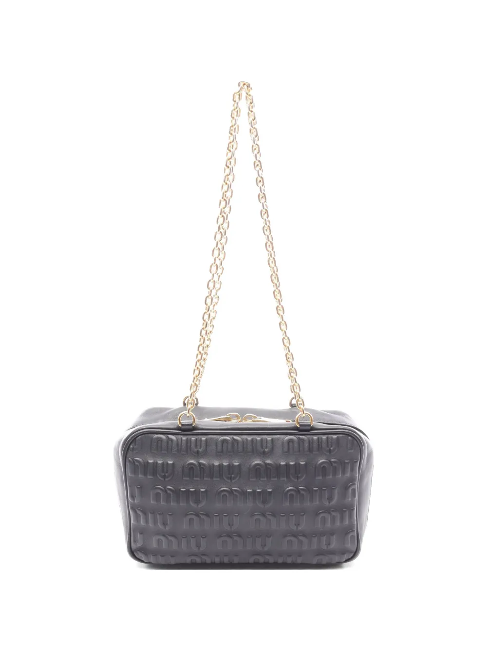 Miu Miu Pre-Owned 2000s Softy shoulder bag - Nero