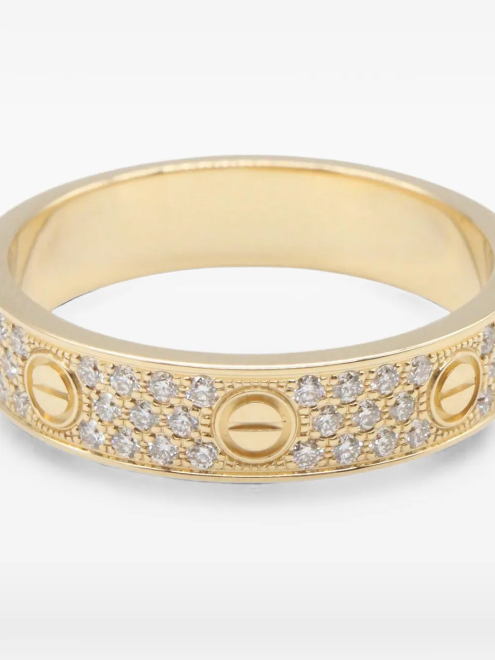 Cartier 2010s Love diamond ring - Gold