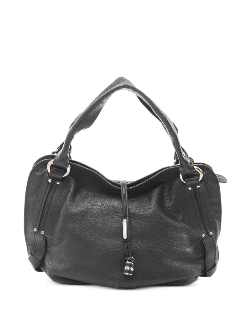 Celine Pre-Owned 2000s Bittersweet leather shoulder bag - Black